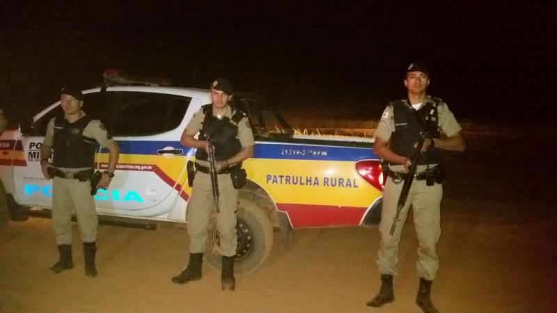  Polícia Militar realiza operação preventiva na zona rural do município de Perdizes